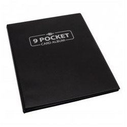 Blackfire 9 Pocket Card Album - Black