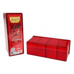 Dragon Shield - 4 Compartment Storage Box - Red