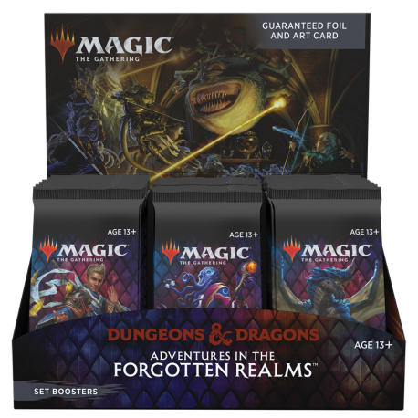 Pre-Comanda: MTG - Adventures in the Forgotten Realms Set Booster Display (30 Packs) – EN