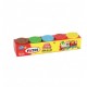 PLASTILINA USOARA MODELING DOUGH 4X130 G FATIH