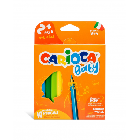 CREION COLOR 10 CULORI CARIOCA BABY