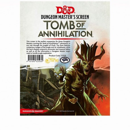 D&D: Tomb of Annihilation Dungeon Master's Screen - EN